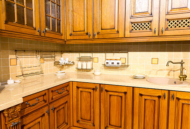 greige kitchen cabinets